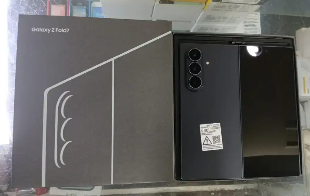 SAMSUNG Z FOLD 7 512GB BLACK LIKE NEW GARANSI RESMI