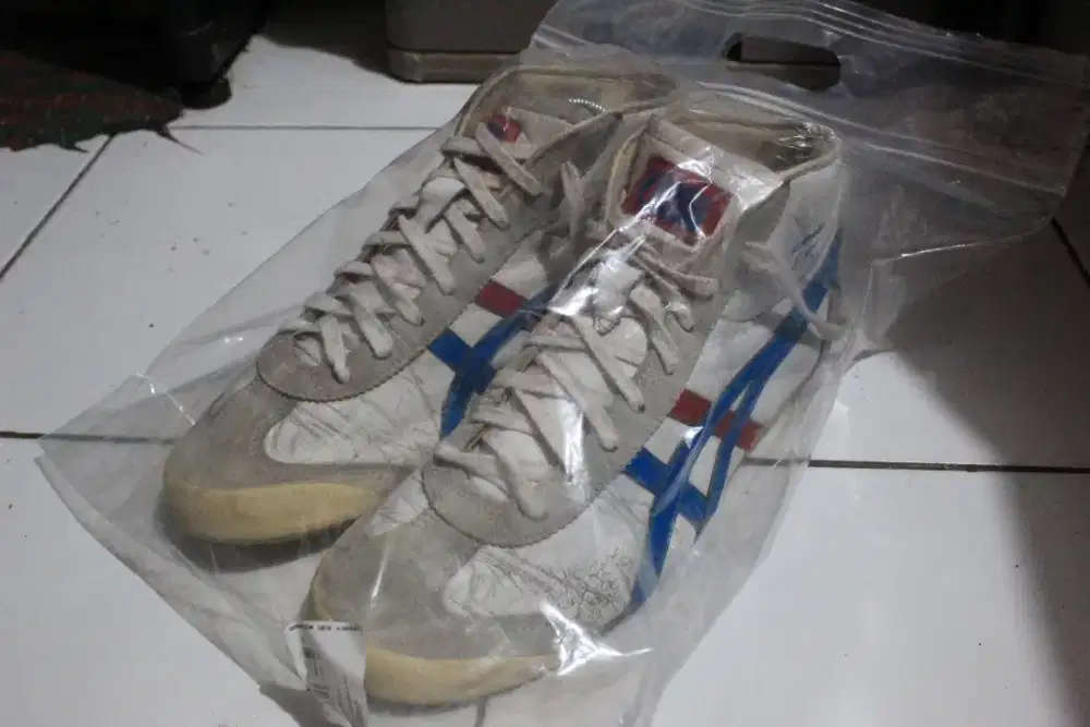 Sepatu Onitsuka Tiger High White – Size 42 (Preloved)