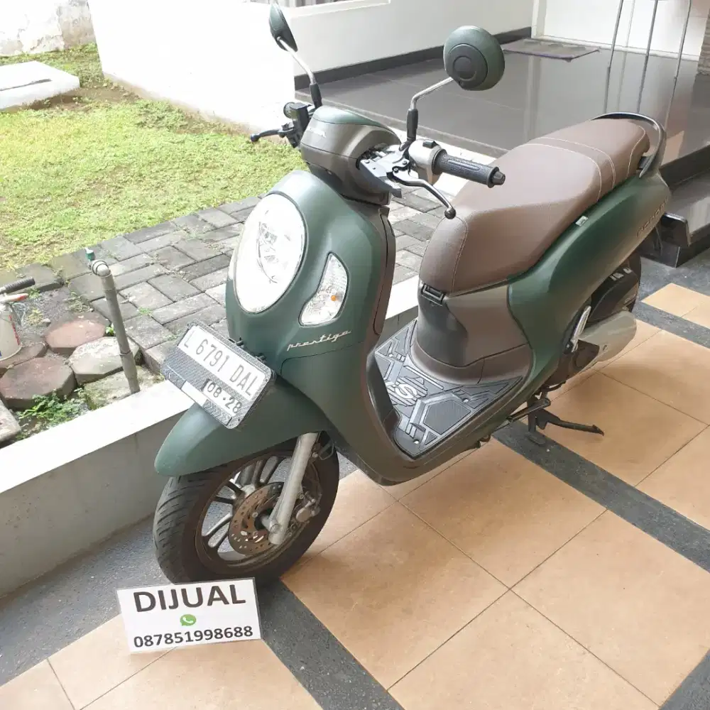 Km11rb SCOOPY PRESTIGE KEYLESS TerTinggi Th23 PAJAKBARU Ori SiapPakai