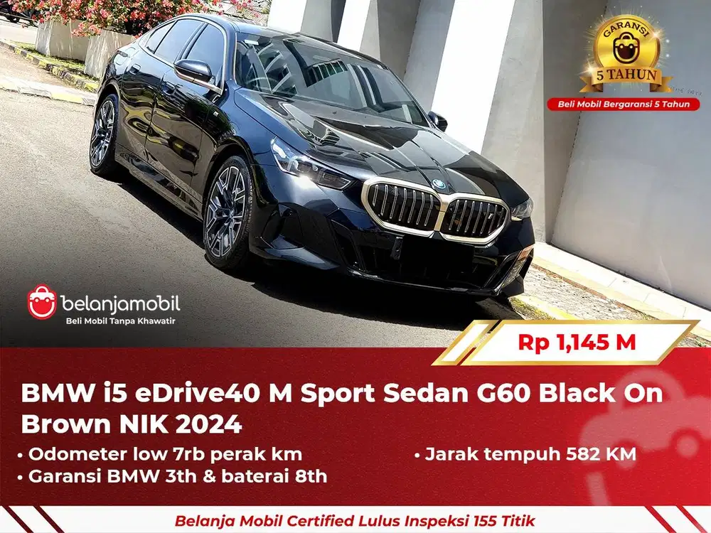 [ LOW KM 7RB ] BMW i5 i 5 eDrive 40 eDrive40 M Sport G60 2024/2025