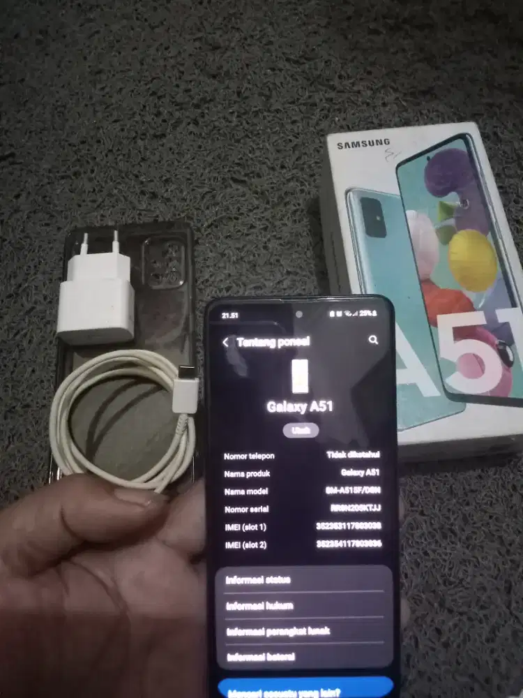 Samsung a51 ram 6/128 normal ORI