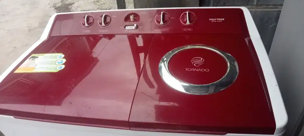 Mesin cuci Politron orian like new 14 kg