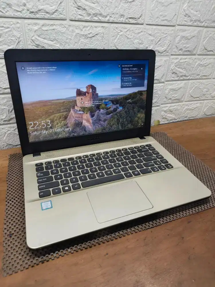Asus X441UA intel Core i3 Gen-6 (8/128gb+1tb) 14 inch Mulus NORMAL