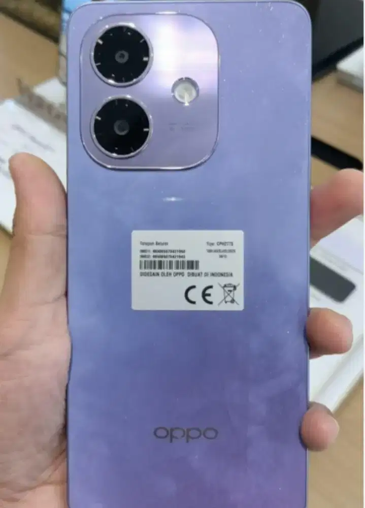 dijual oppo A5i ram 4 /128gb baru pemakain 3bulan 1,4k nego tipis