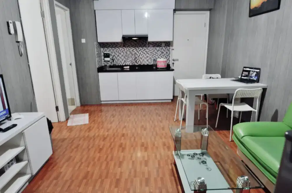 Free ipL Stock 3bedroom sewa tahunan murah apartemen Bassura city