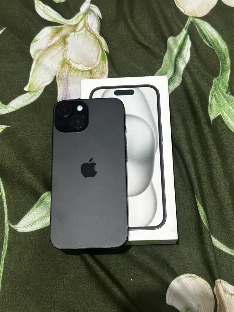 IPHONE 15 HITAM IBOX