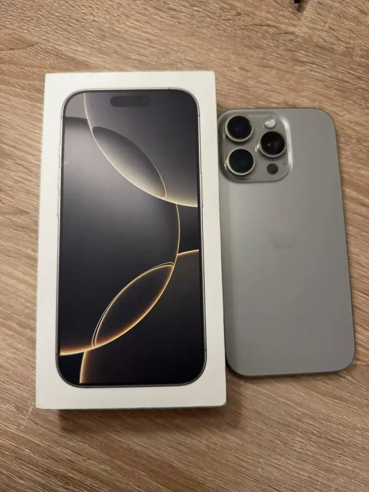 FOR SALE IPHONE 16 PRO 128 GB NO MINUS PEMAKAIAN PRIBADI