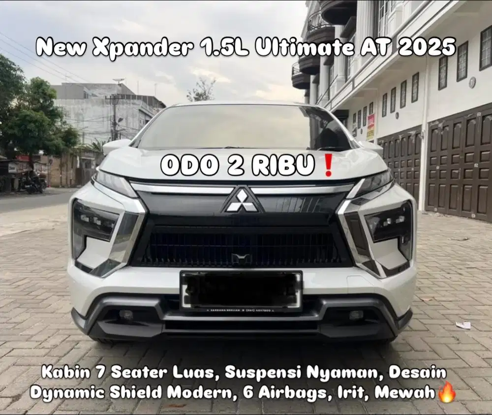 (TDP 74 JUTA!) Mitsubishi New Xpander Ultimate Automatic Putih 2025