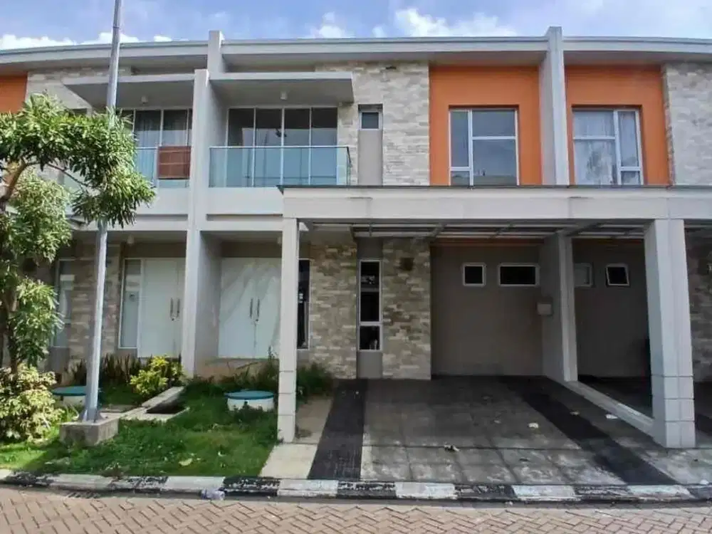 Rumah Unit Baru Kosongan 2 Lantai Cluster Eropa Sedayu City Kelapa Gading