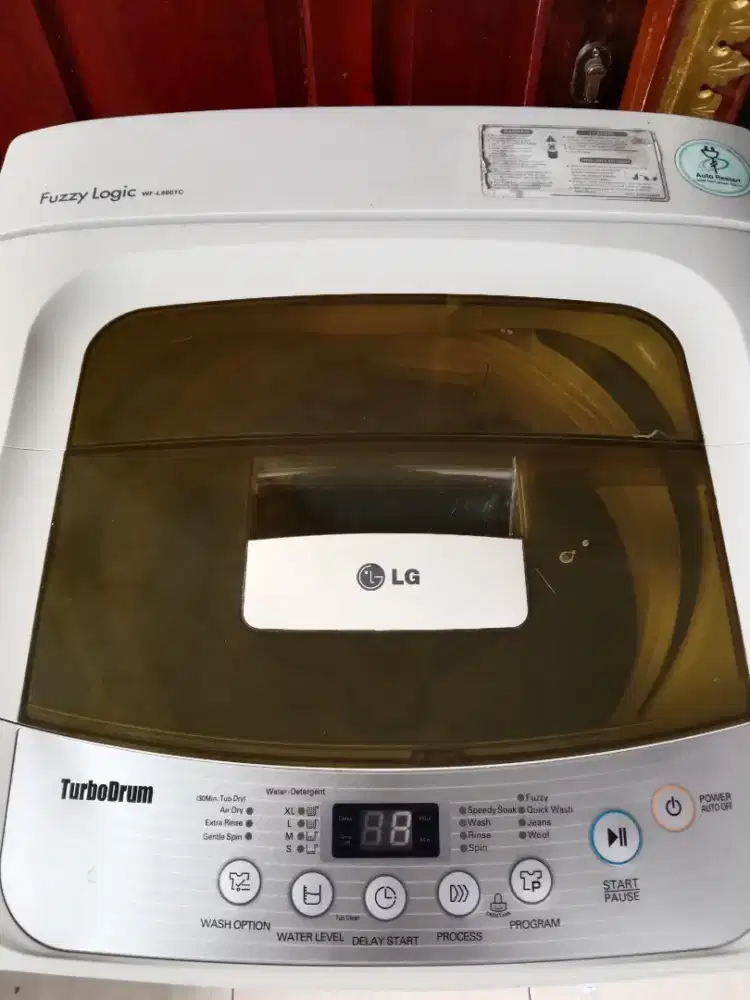 jual mesin cuci 1 tabung Lg 8 kg digital/otomatis siap pakai  original