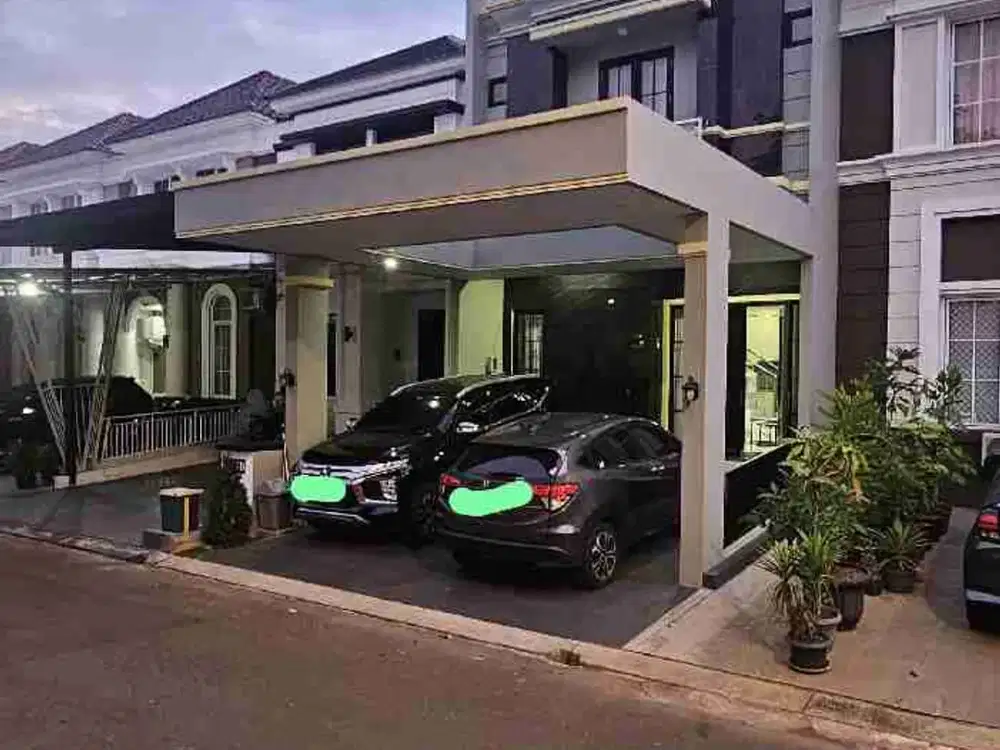 CLUSTER MENAGGIO VILLAGE Dijual Rumah Bangunan Mandiri Full Furnish Bergaya American Tropis