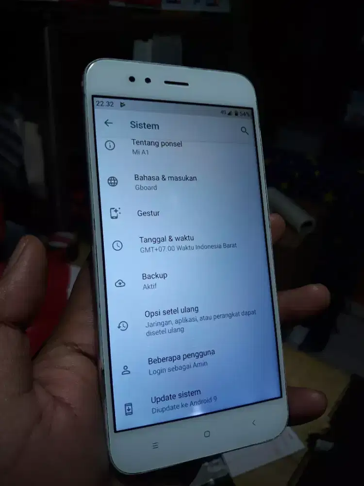 Xiaomi mi A1 hp saja