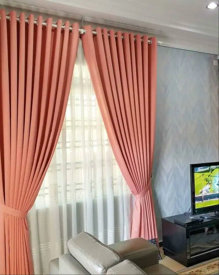 Jual Gorden Blackout Pasang Skat Klinik Hordeng Pintu Gordyn Vitrase