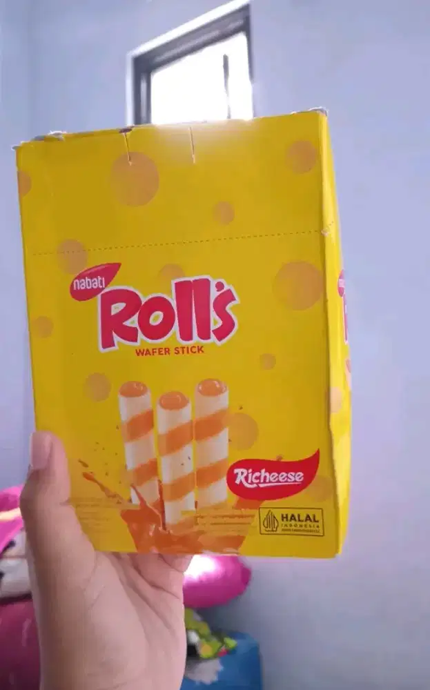 Jajanan Rolls Keju Baru Gratis Kondisi 100%