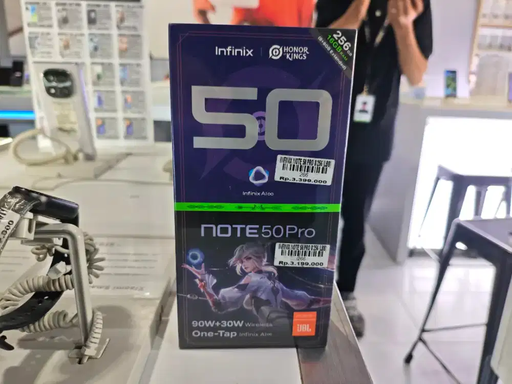 INFINIX NOTE 50 PRO RAM 8/256GB ATLANTIS DAHSYAT