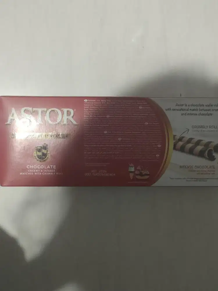 Snack Astor Chocolate Baru Gratis Kondisi 100%