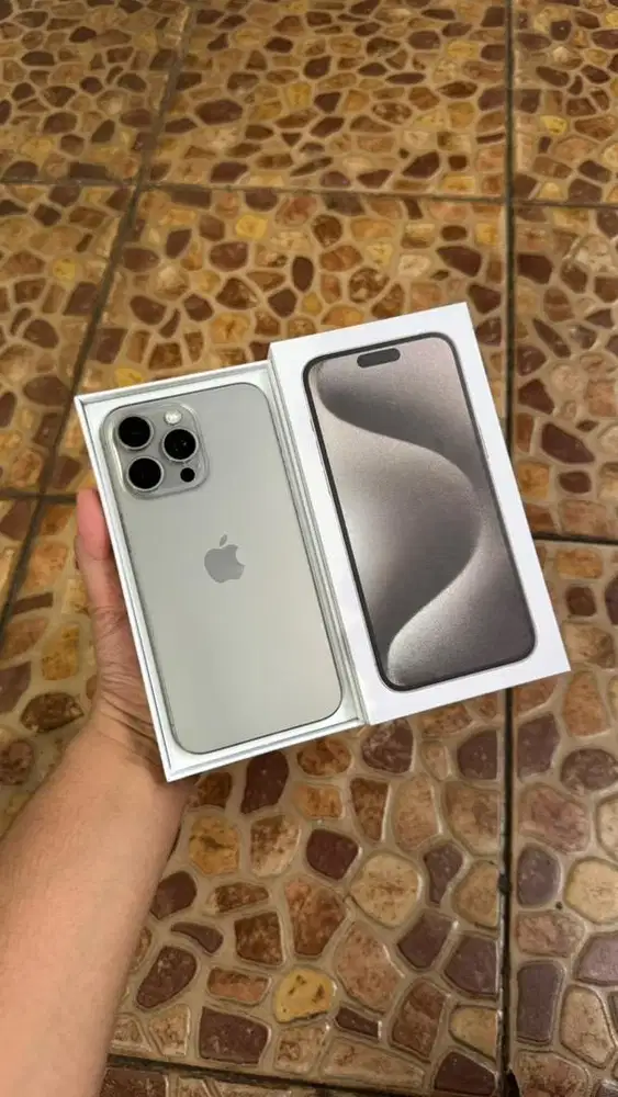 iPhone 15 ProMax 256gb iBox Natural Titanium