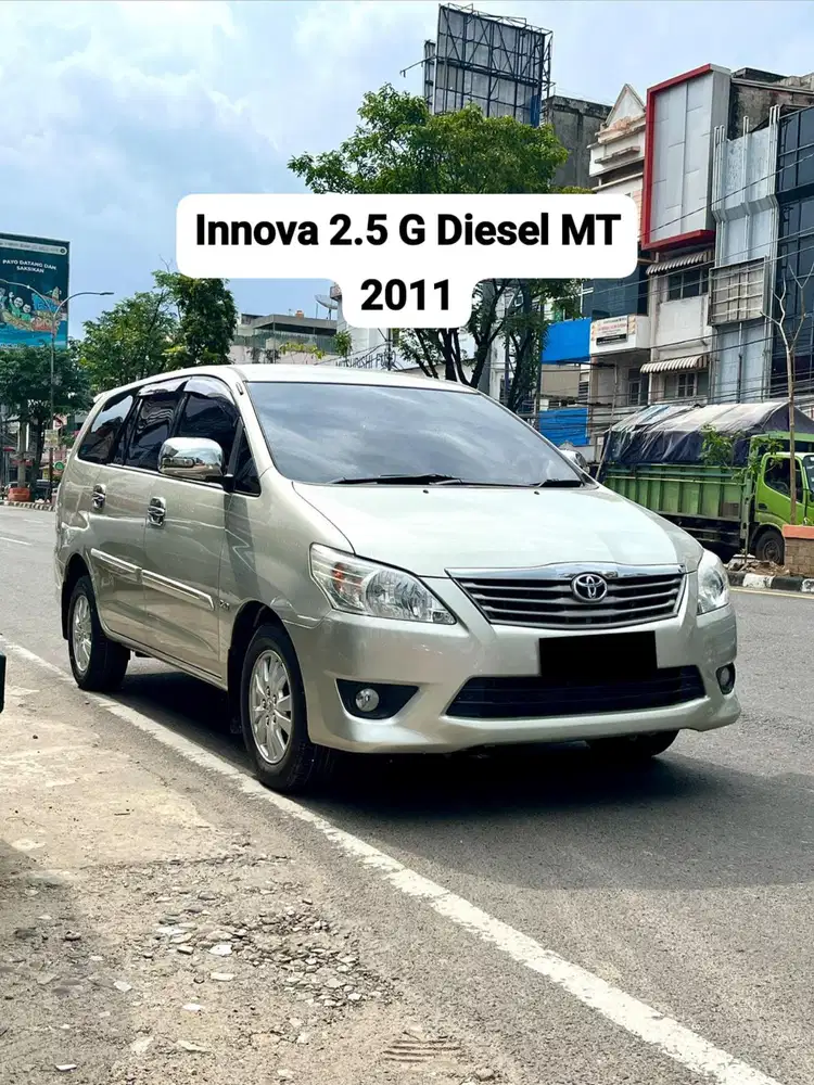 Innova 2.5 G Solar MT 2011 [Km 160 ribuan]