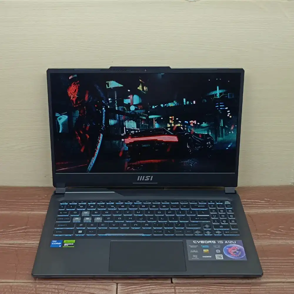 MSI GAMING CYBORG 15 A12UCX Intel Core i5-12450H 16GB/512GB RTX 2050