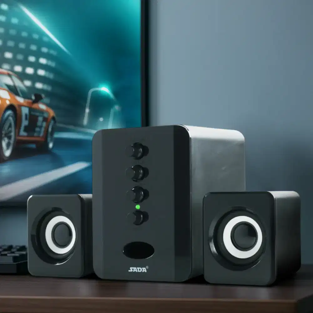 Active Speaker Stereo 2.1 with Subwoofer and USB Power