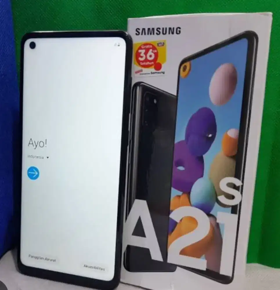Murah hp Samsung A21s ram 6gb lkp, bs TT