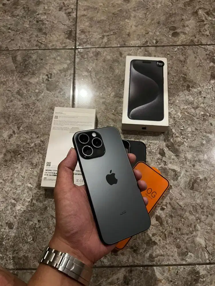 Iphone 15 promax 256 resmi iBox