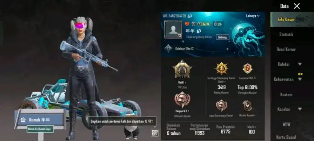 JUAL BELI AKUN PUBG
