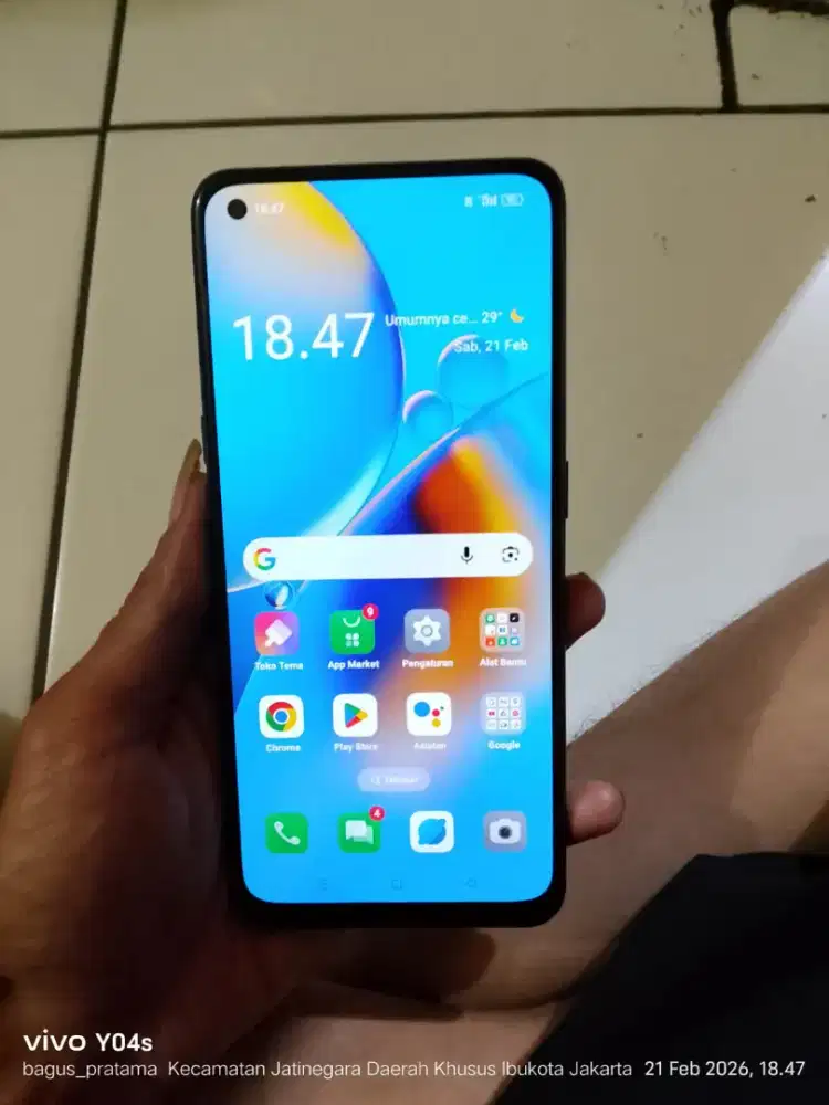 bantuin tmen mau jual oppo a74 6+6/128 fullsett msih mulus bgtt