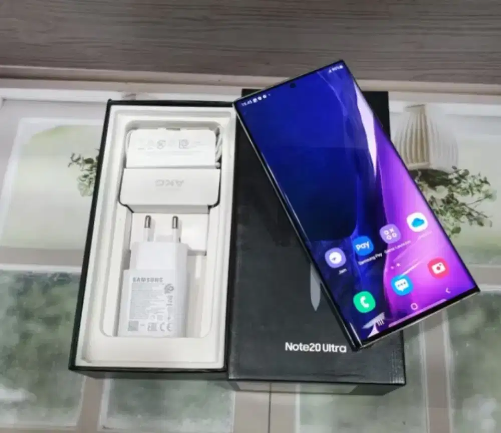 Murah Samsung Note 20 ultra 5G ram 12/256 lkp udah gantian layar, bsTT
