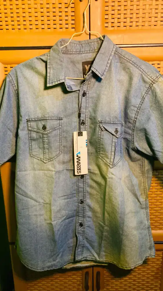 Kemeja panjang pendek 2pria