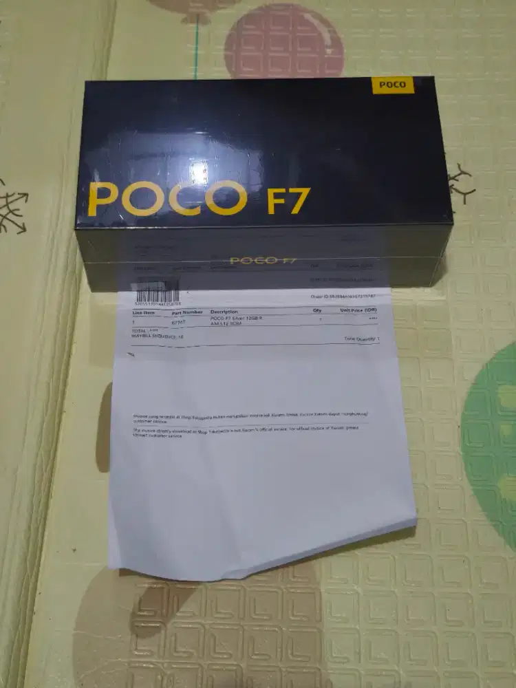 Poco f7 12/512 Gb silve BNIB segel
