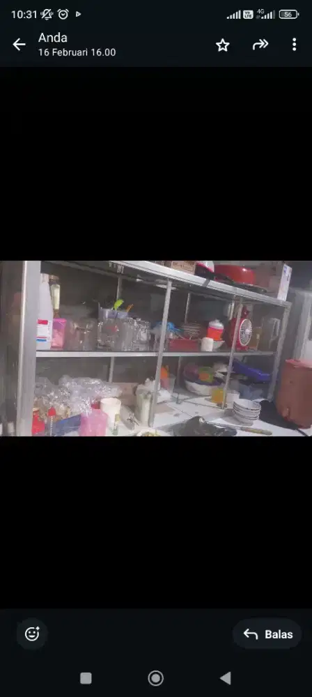 jual etalase bekas wartrg