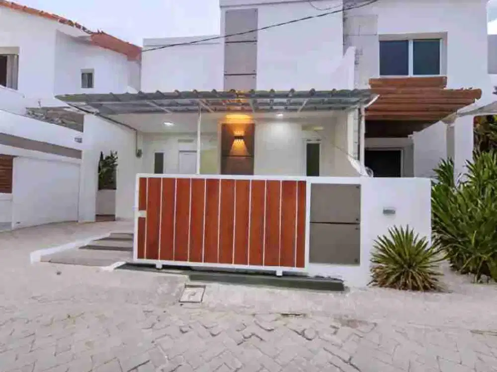 Di jual rumah minimalis on progres tahap pengerjaan lokasi jln mencong Ciledug Tangerang kota