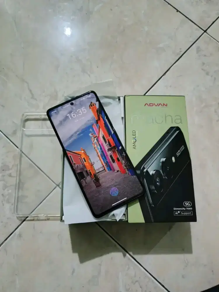 Advan Macha 5G 8+8/256 Fullset Baru 1 Minggu