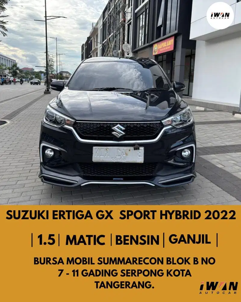 SUZUKI ERTIGA SPORT 1.5 HYBRID 2022 MATIC
