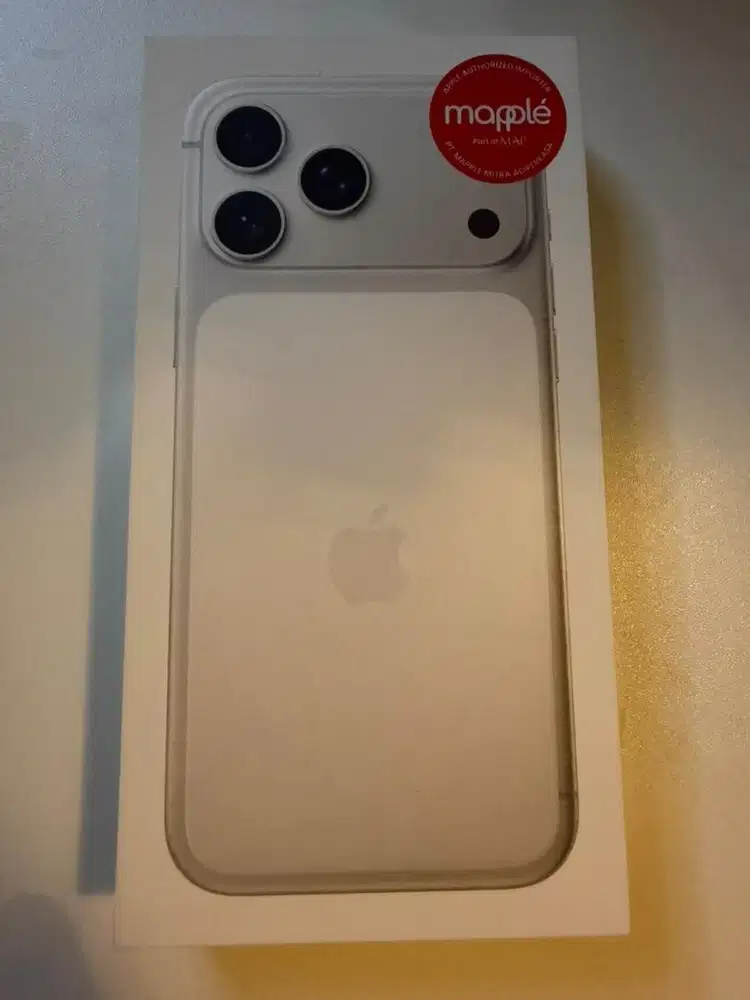 iPhone 17 Pro Max 512GB Silver Garansi Resmi