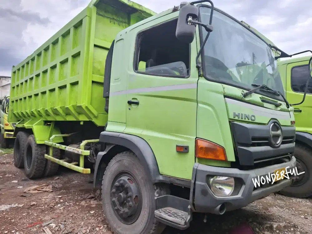 Hino Lohan 500 FM 260 JD TRONTON 6×4 Dumbtruk Ors Bio Solar Turbo Fuso