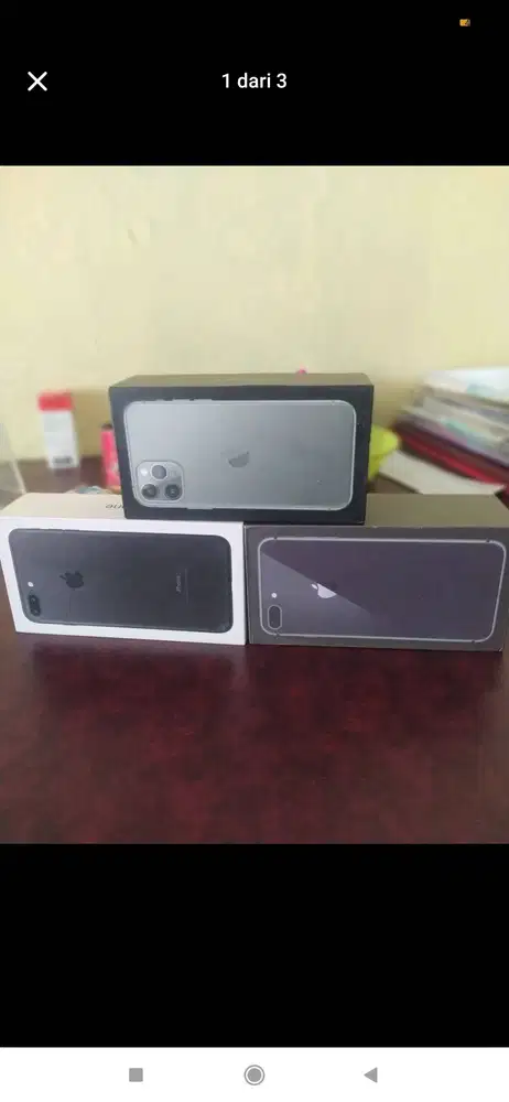 Kotak iPhone ( box only ) 11 Pro, 8 Plus & 8