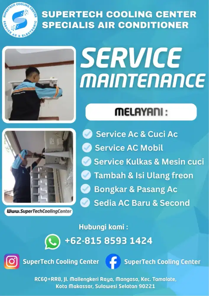 CUCI AC 80K & SERVIS AC