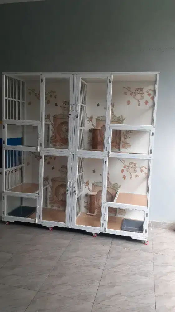 Kandang kucing besar lux