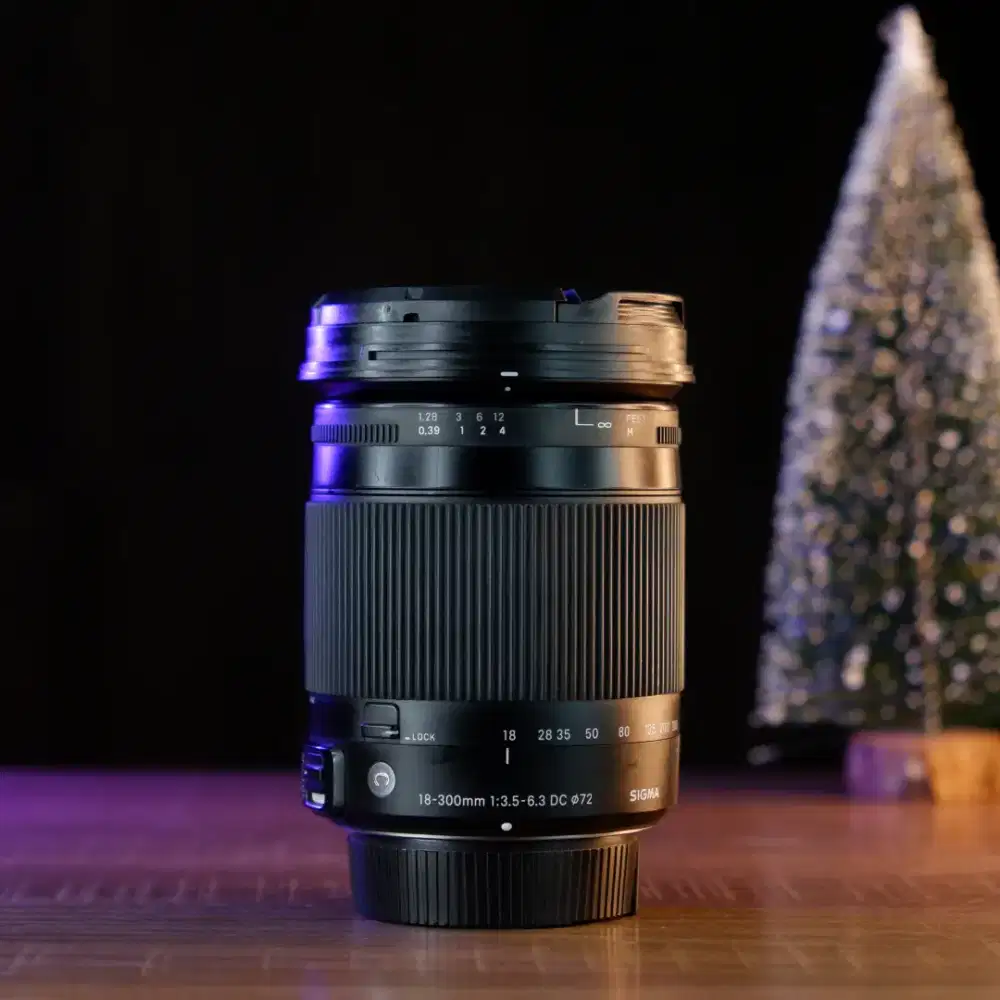 Lensa Sigma 18-300mm DSLR Nikon Contemporary OS HSM