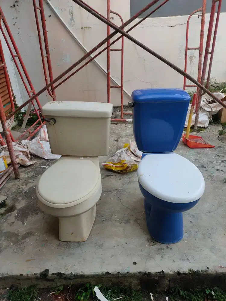 2pcs Closet Duduk Kloset WC TOTO American Standard Second