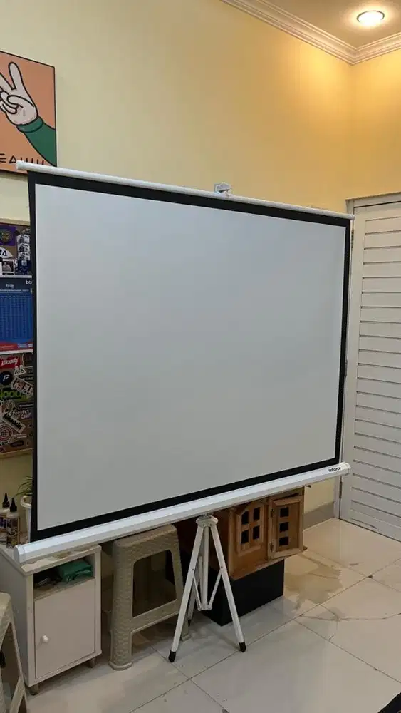 Layar Screen Projector/proyektor