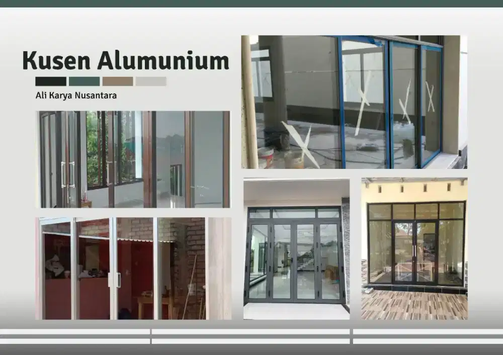Jasa Pemasangan Kusen Alumunium Murah Harga Kontraktor