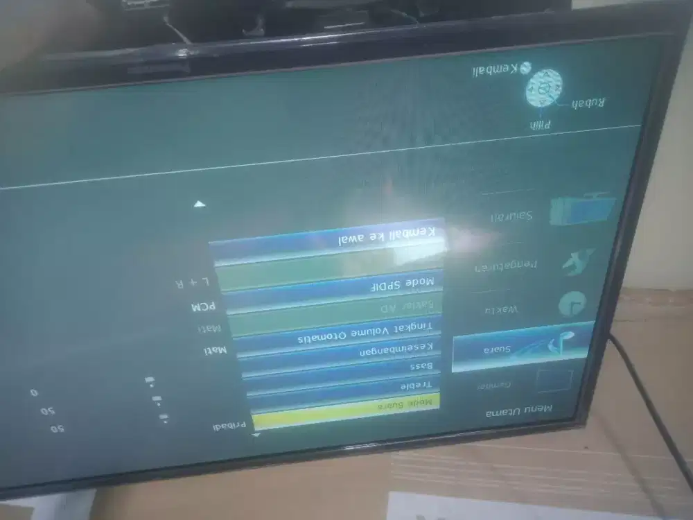 Tv rusak lcd led siap tampung