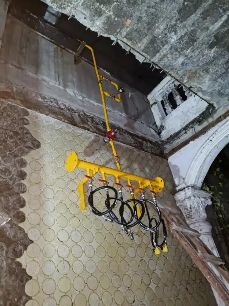 Jasa Pemasangan Instalasi Pipa Gas Elpiji MBG Dapur Restoran