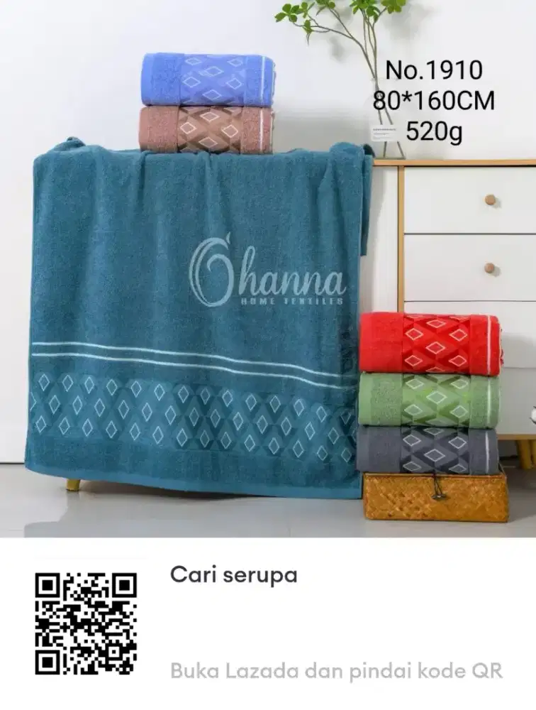 Handuk dewasa katun premium