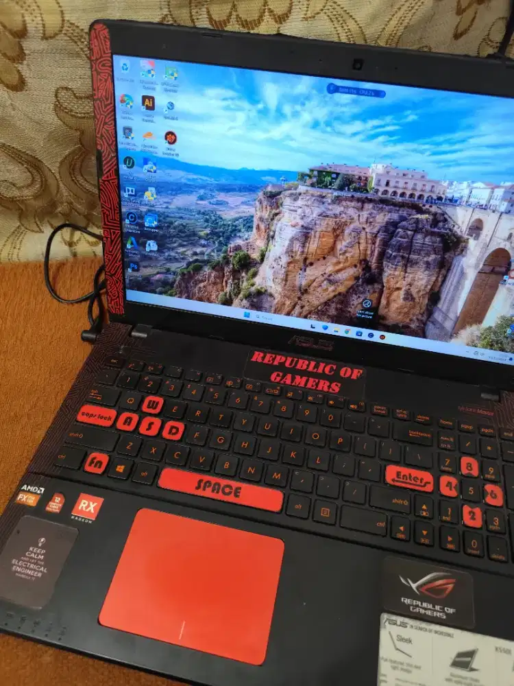 Asus X550IU gaming Baby Rog