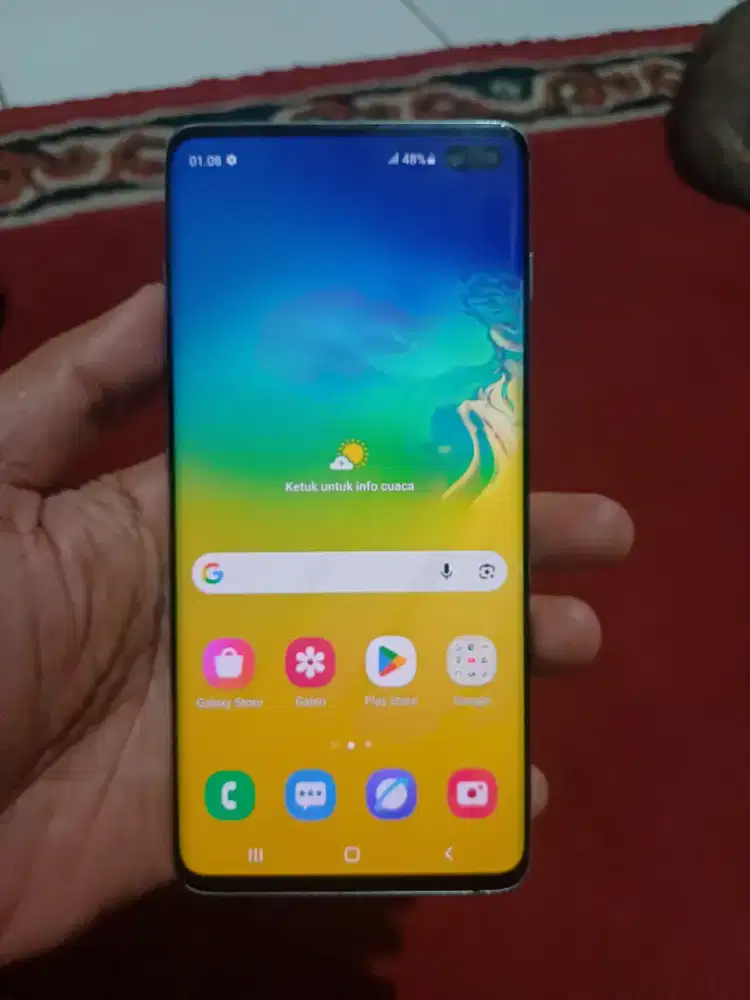 Samsung s10 plus 8/128gb unit only bisa tt