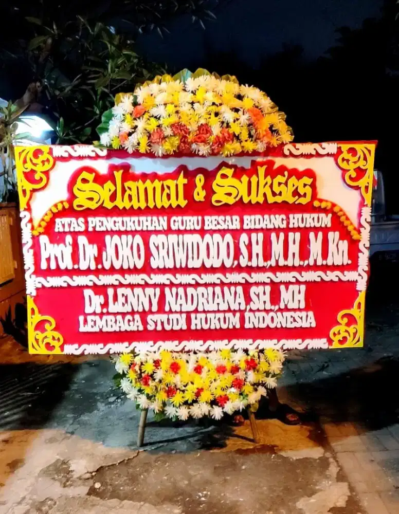 Ucapan Karangan Bunga